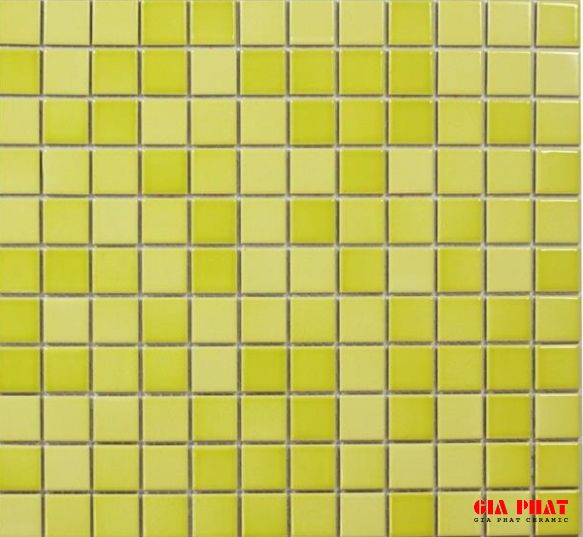 Gạch Mosaic Gốm Trộn Màu
