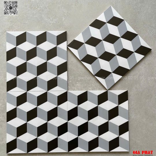 Gạch bông men 300x300 GPBM30075